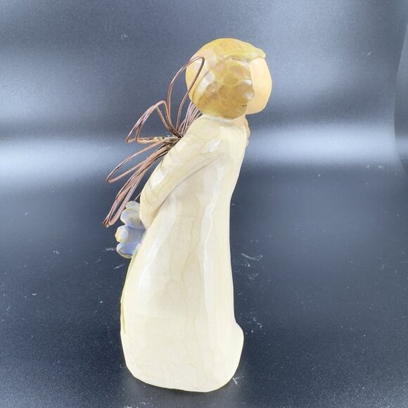 Vintage 2002 Willow Tree Resin Figurine Thank You Demdaco Susan Lordi Figure VTG - Picture 1 of 7
